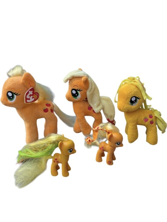 My Little Pony Other - My Little Pony Apple Jack Plush & Figure Lot